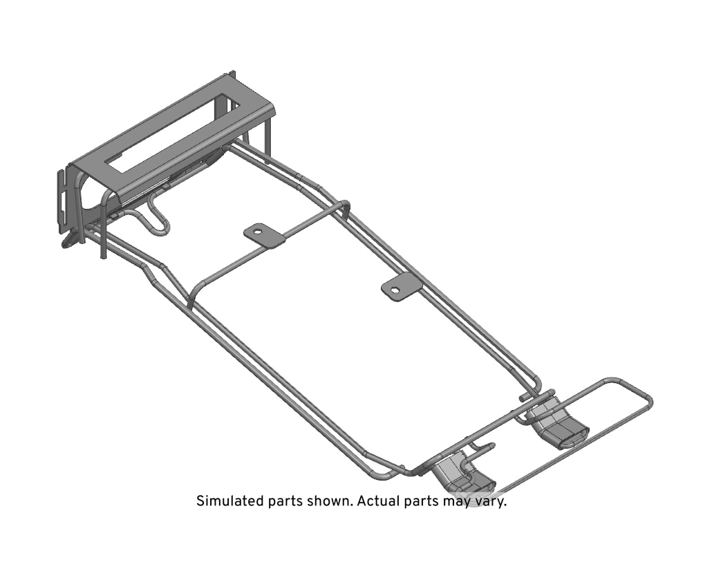 GM Genuine Parts Rear Center Seat Cushion Frame