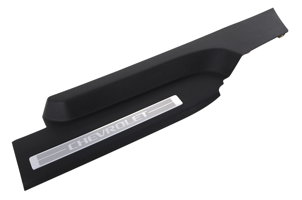 GM Genuine Parts Jet Black Rear Driver Side Door Sill Garnish Molding