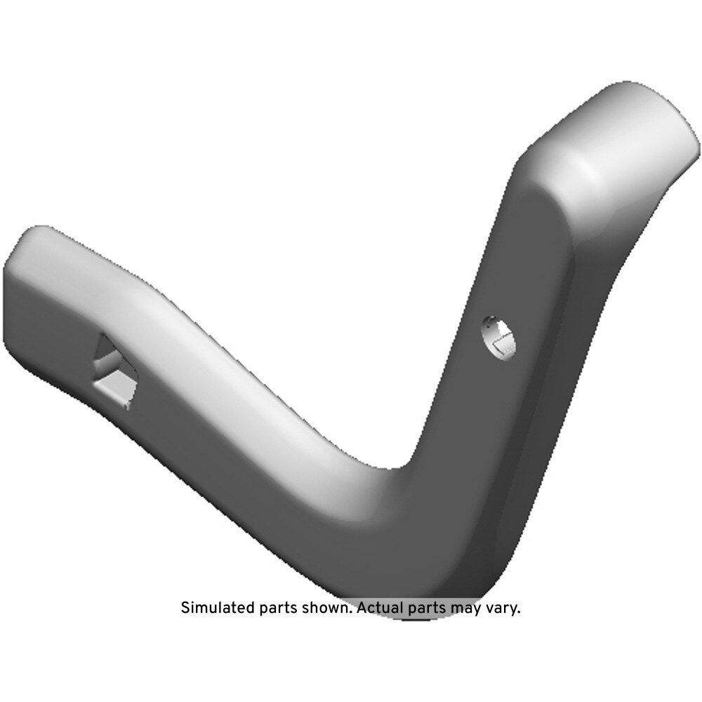 GM Genuine Parts Titanium Rear Driver Side Seat Outer Hinge Finish Cover
