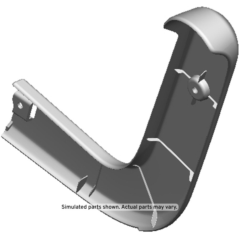 GM Genuine Parts Light Wheat Rear Driver Side Seat Inner Hinge Finish Cover