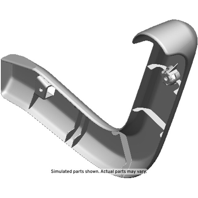 GM Genuine Parts Light Wheat Rear Passenger Side Seat Inner Hinge Finish Cover