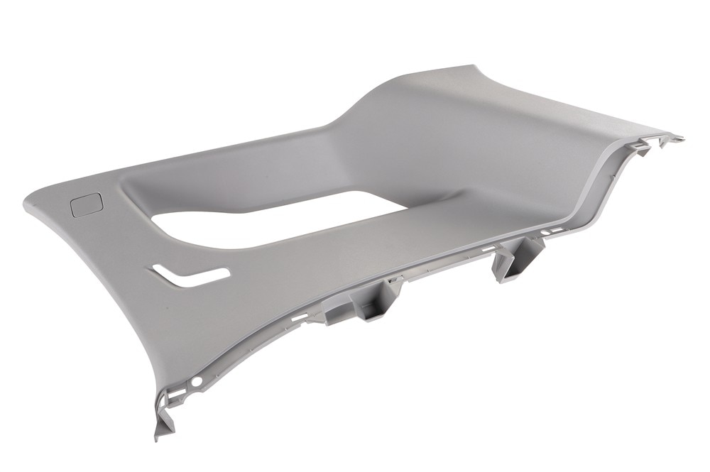 GM Genuine Parts Gray Passenger Side Quarter Window Trim Finish Panel
