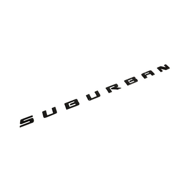 GM Genuine Parts Black Liftgate Vehicle Name Plate
