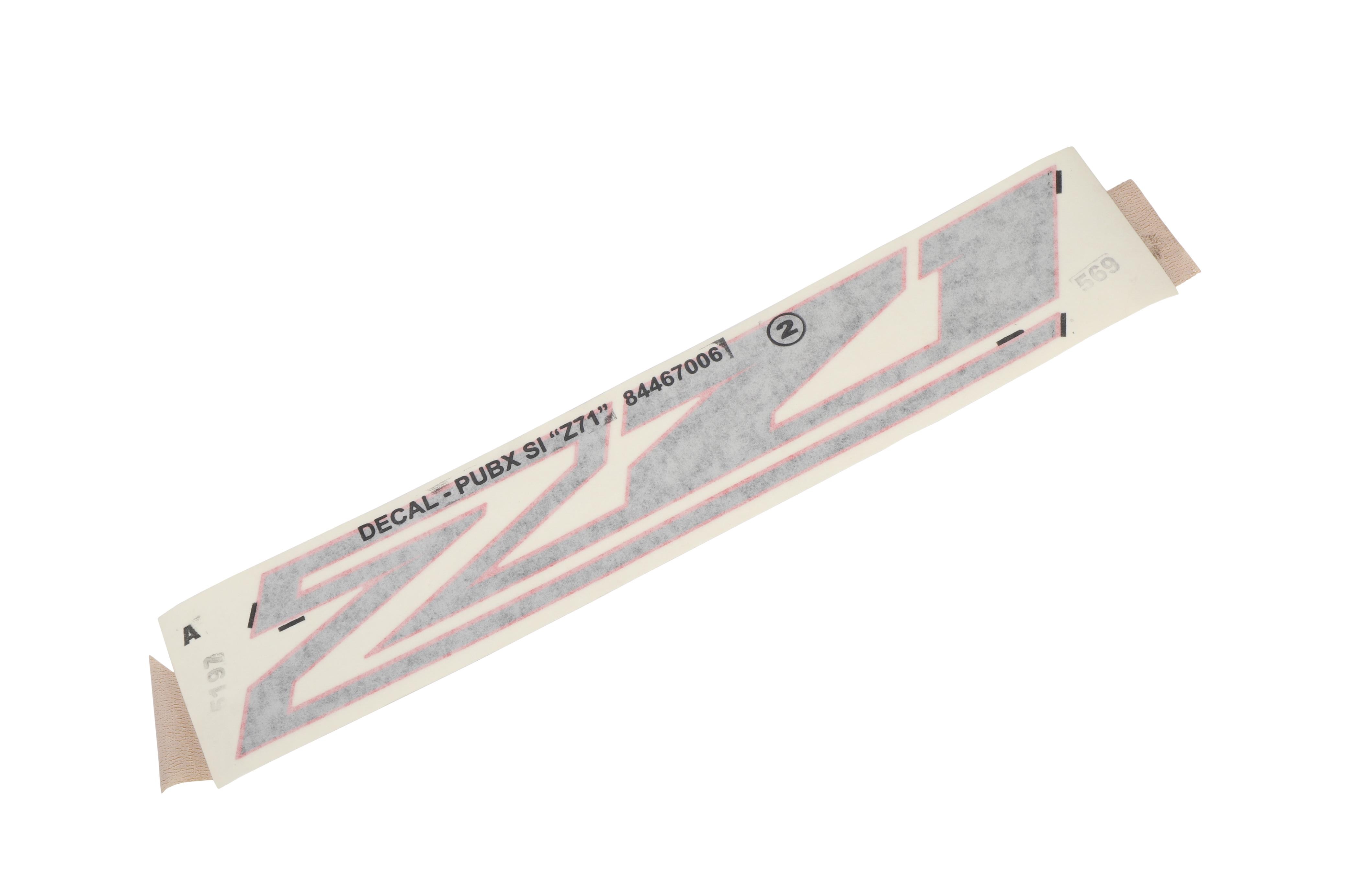 ♡様 Chevrolet GM Genuine Parts Front Side Door Z71 Offroad