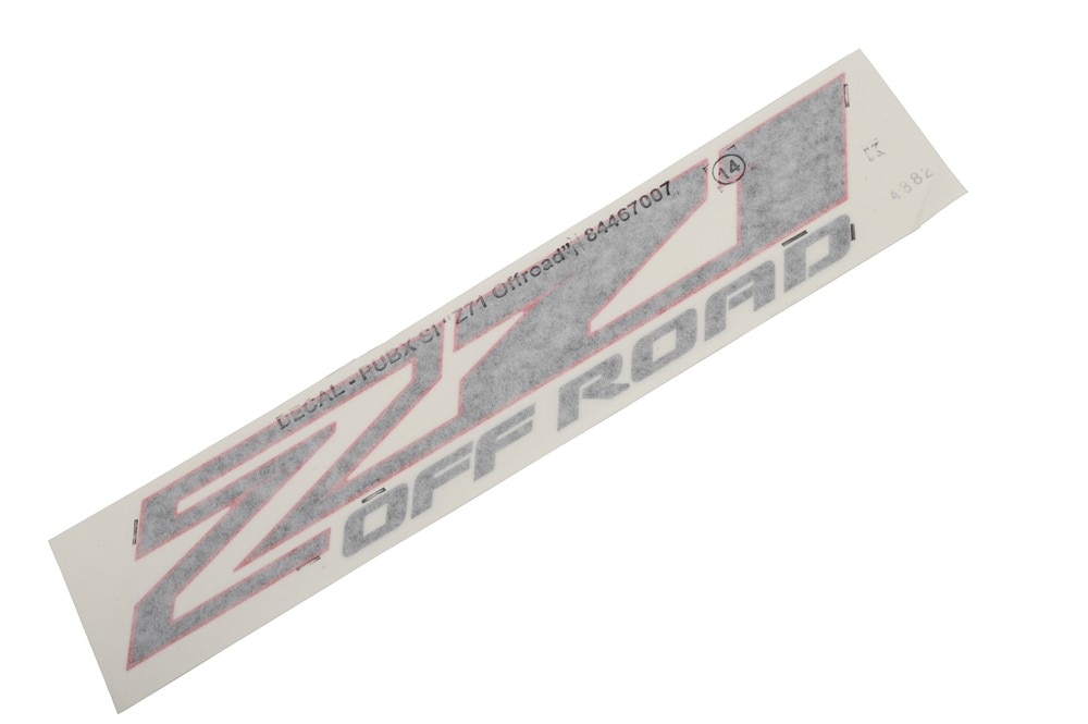 GM Genuine Parts Pickup Box Side Decal