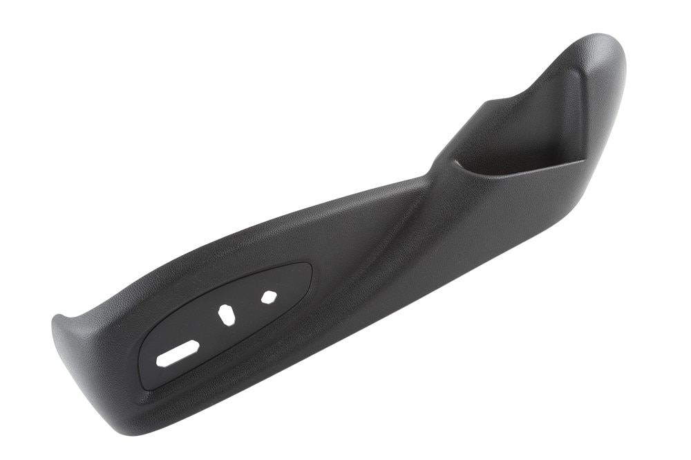 GM Genuine Parts Jet Black Passenger Side Seat Frame Trim Panel