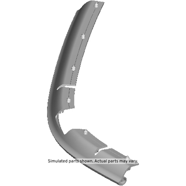 GM Genuine Parts Driver Side Hood Side Weatherstrip