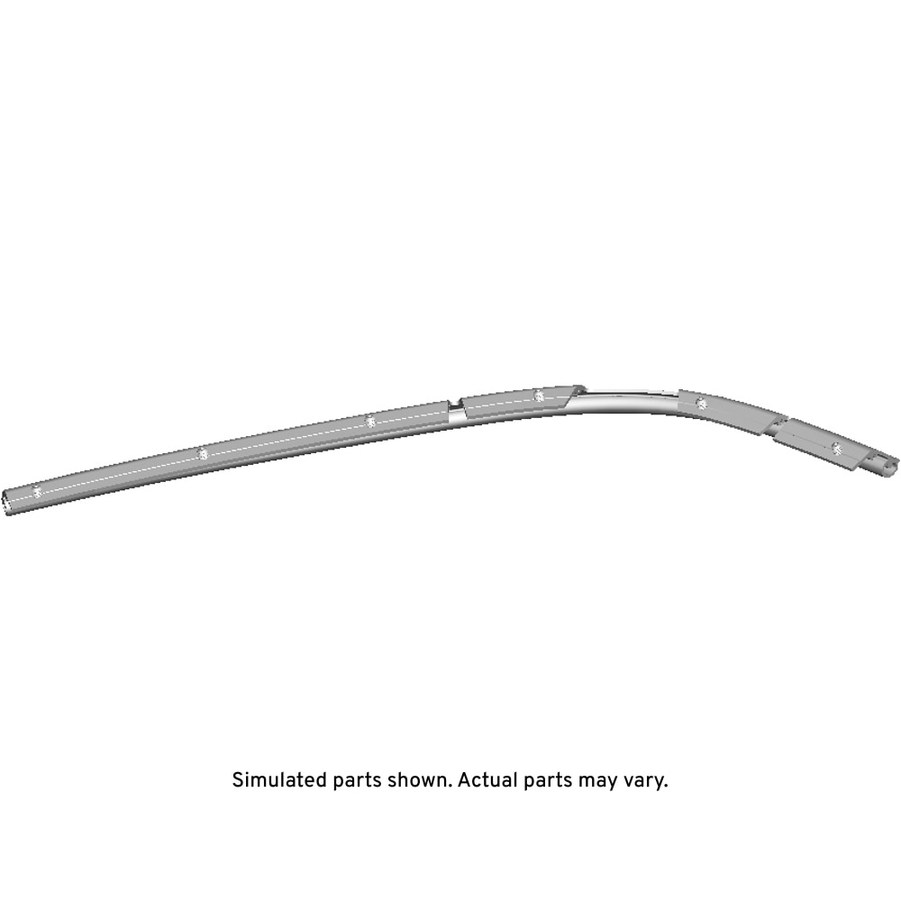 GM Genuine Parts Passenger Side Hood Side Weatherstrip