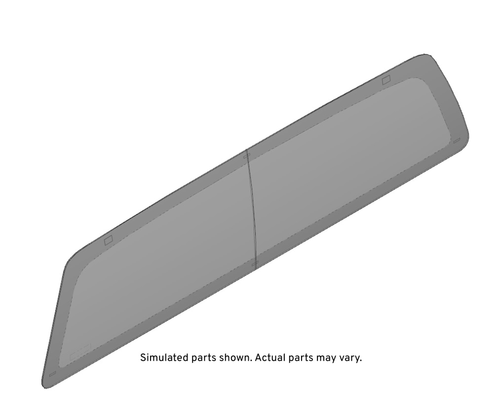 GM Genuine Parts Rear Window