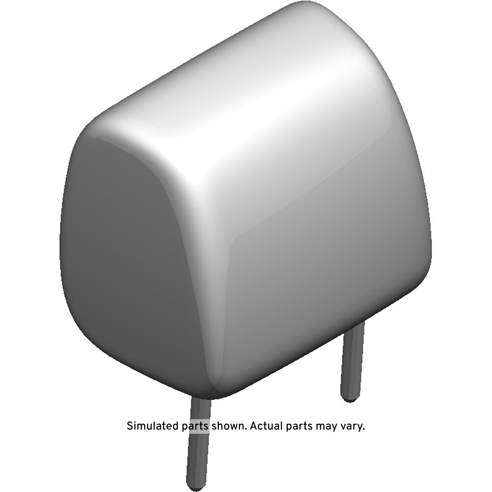GM Genuine Parts Very Dark Ash Gray Headrest