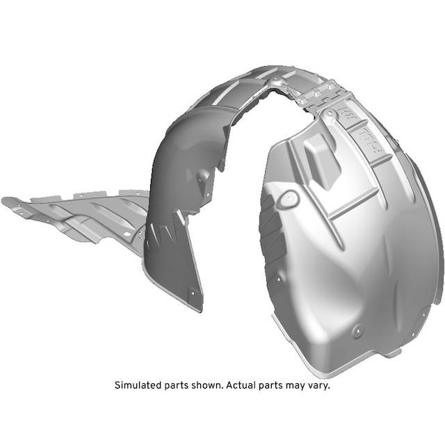 GM Genuine Parts Front Passenger Side Wheelhouse Liner