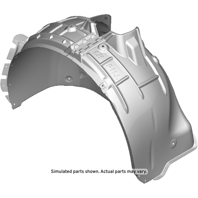 GM Genuine Parts Front Driver Side Wheelhouse Liner