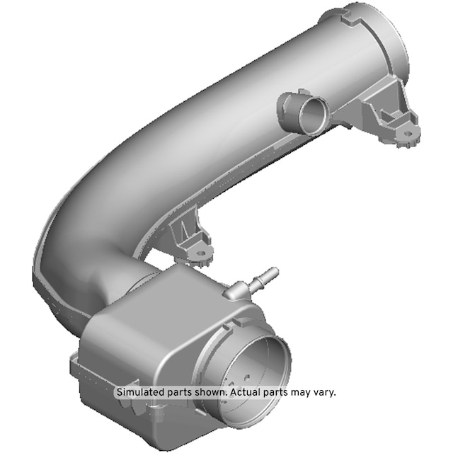 GM Genuine Parts Air Cleaner Outlet Intermediate Duct