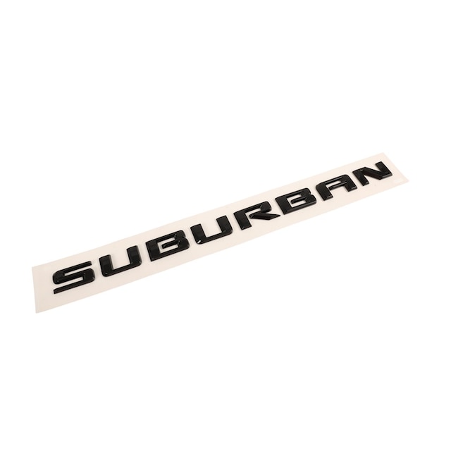 GM Genuine Parts Black Front Side Door Vehicle Name Plate