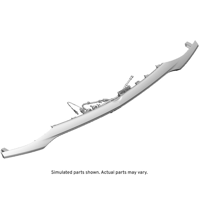 GM Genuine Parts Bright Chrome Rear Closure Center Applique