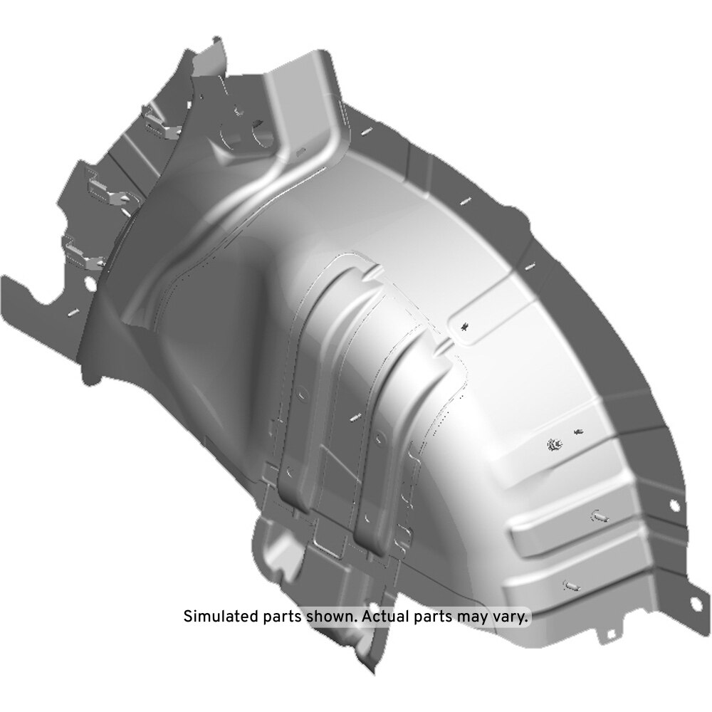 GM Genuine Parts Rear Passenger Side Wheelhouse Inner Panel