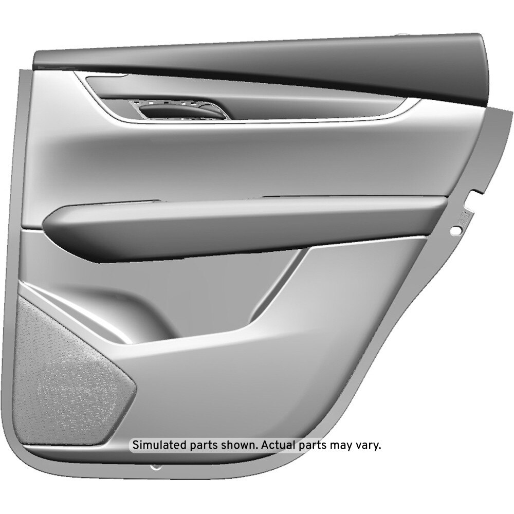 GM Genuine Parts Black Rear Passenger Side Door Trim