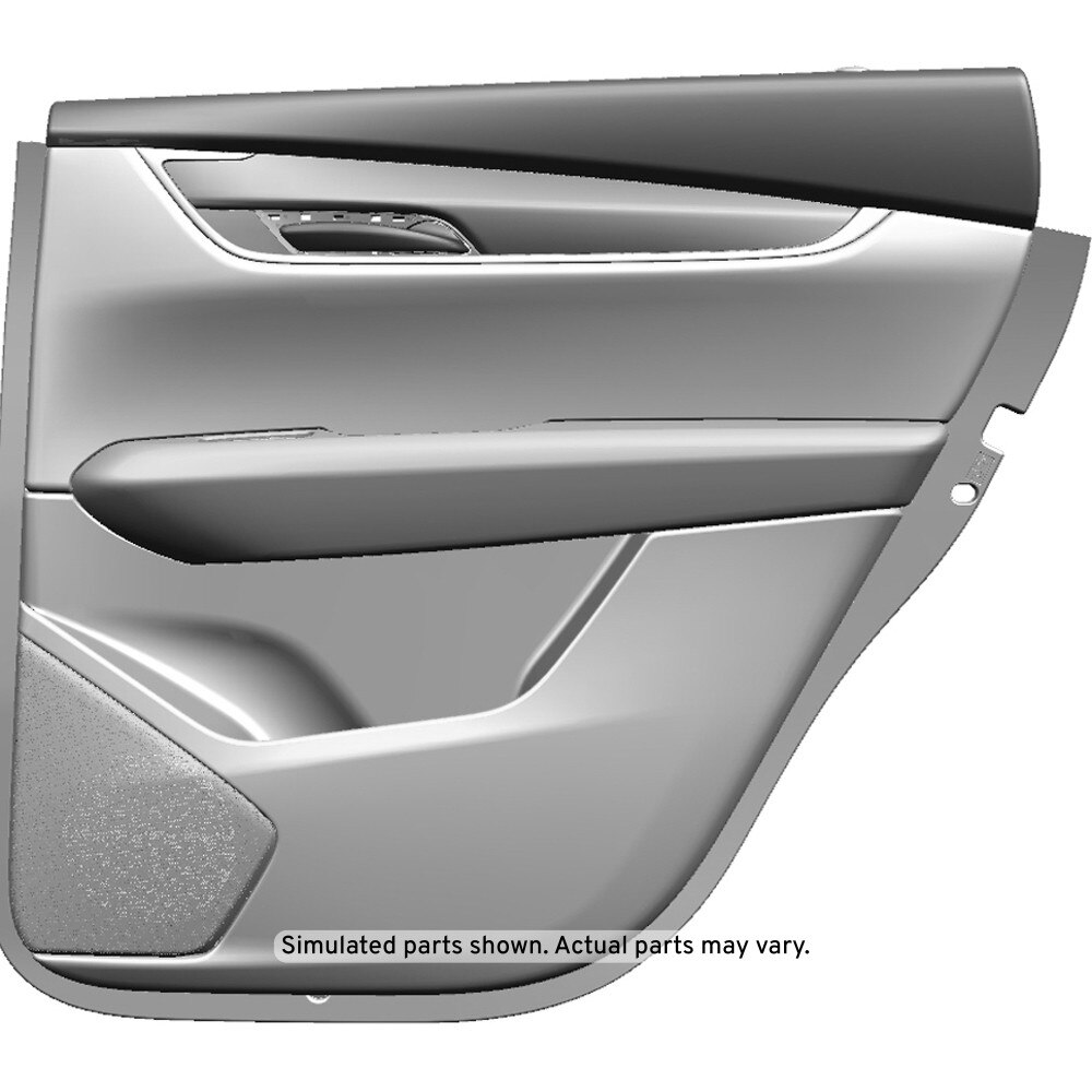 GM Genuine Parts Black Rear Passenger Side Door Trim