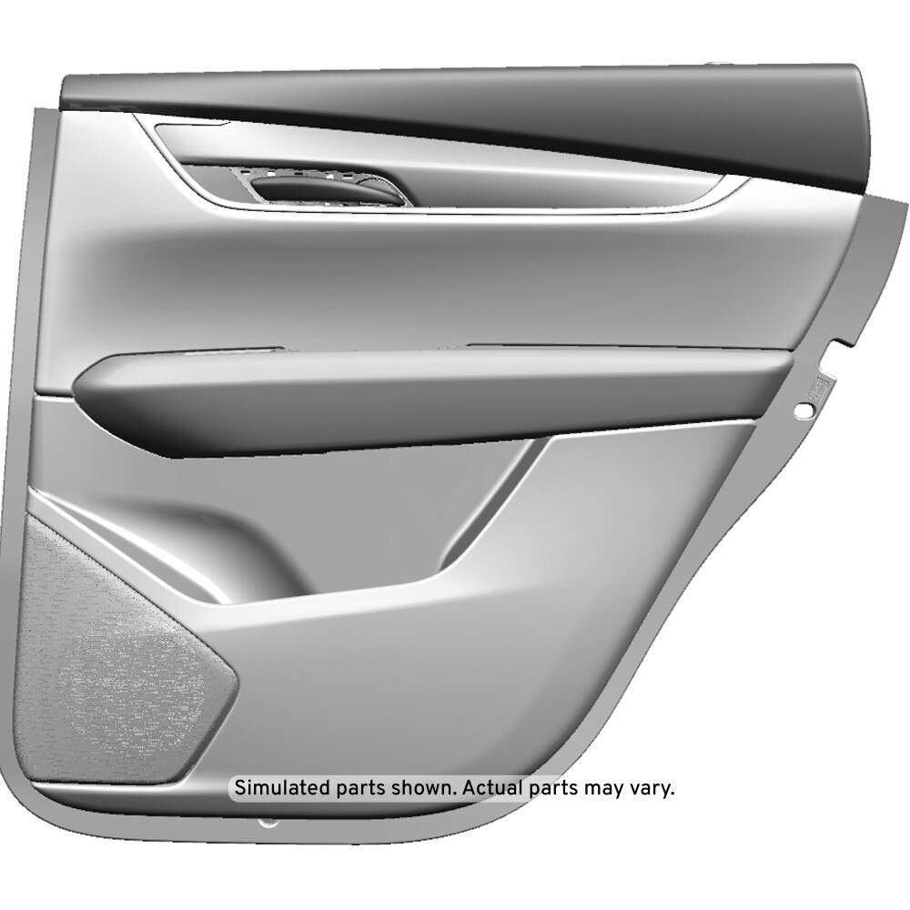 GM Genuine Parts Titanium Rear Passenger Side Door Trim