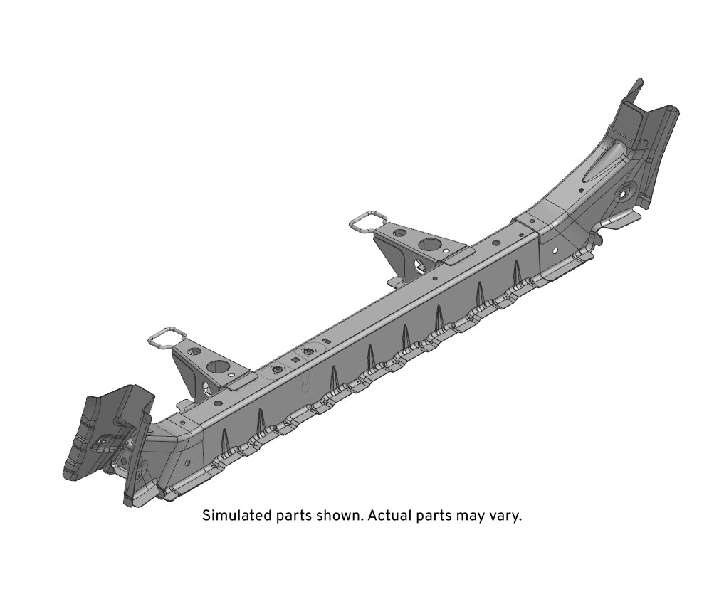 GM Genuine Parts Passenger Side Floor Panel Number 5 Cross Bar