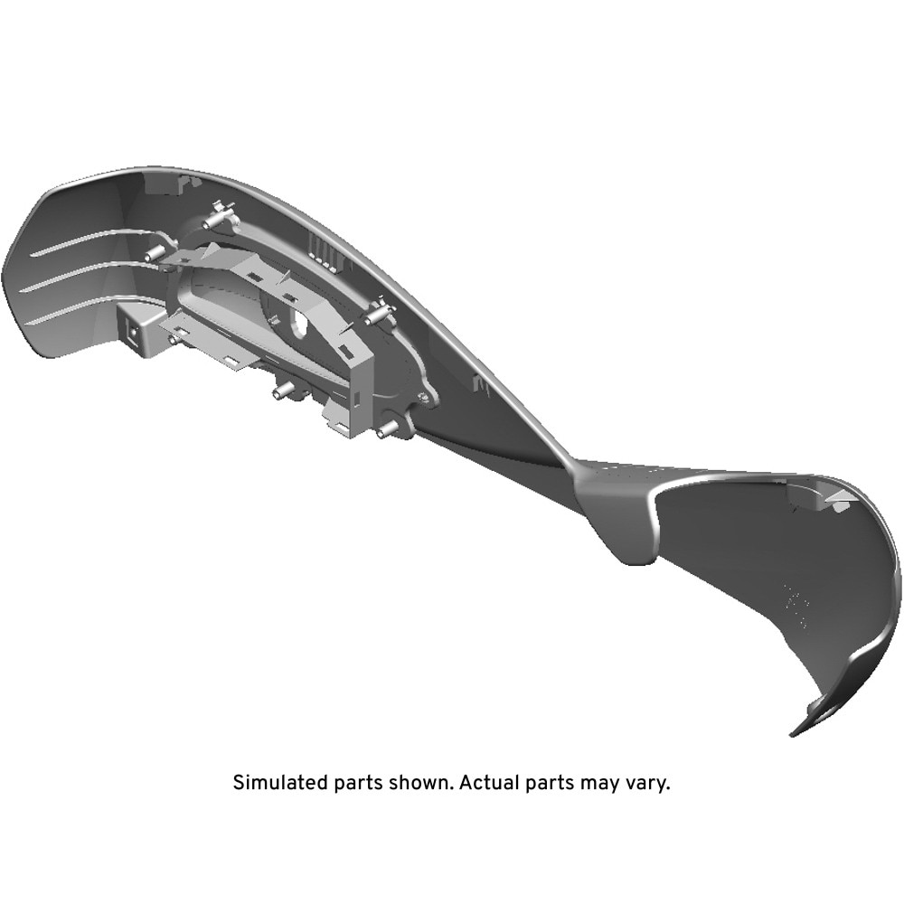 GM Genuine Parts Black Front Passenger Side Seat Adjuster Finish Cover