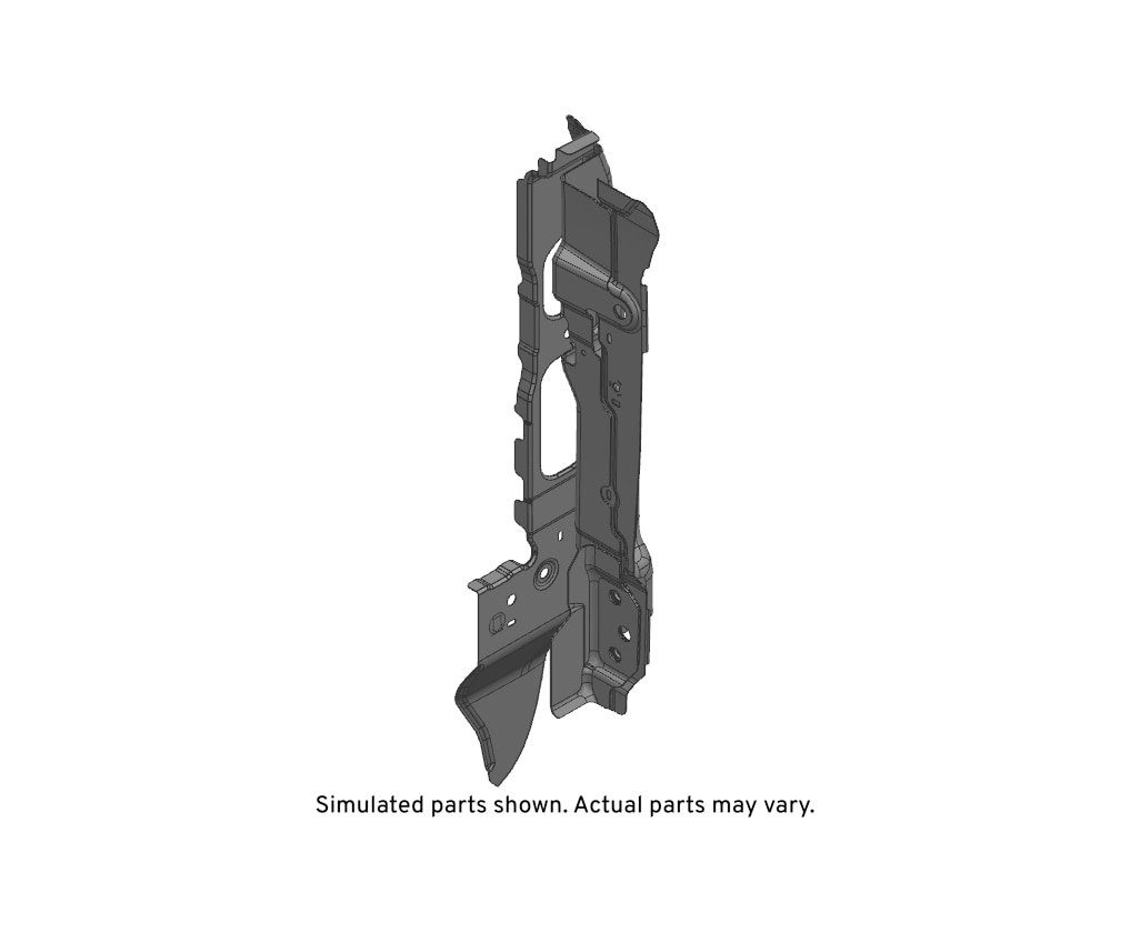 GM Genuine Parts Passenger Side Truck Bed Panel