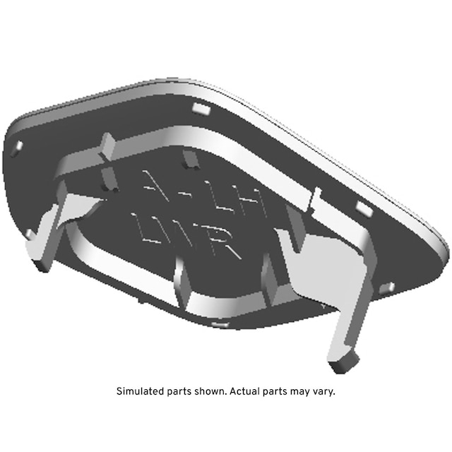 GM Genuine Parts Dark Ash Gray Driver Side Windshield Pillar Assist Handle Cover