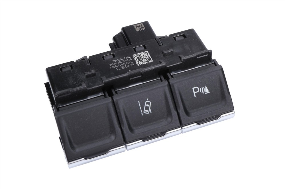 GM Genuine Parts Black Driver Side Instrument Panel Center Accessory Switch