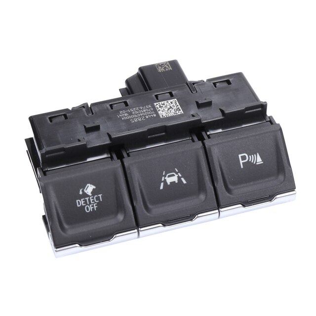 GM Genuine Parts Black Driver Side Instrument Panel Center Accessory Switch