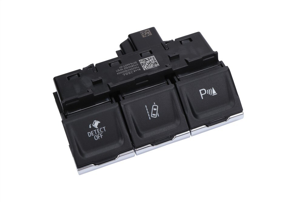 GM Genuine Parts Black Driver Side Instrument Panel Center Accessory Switch