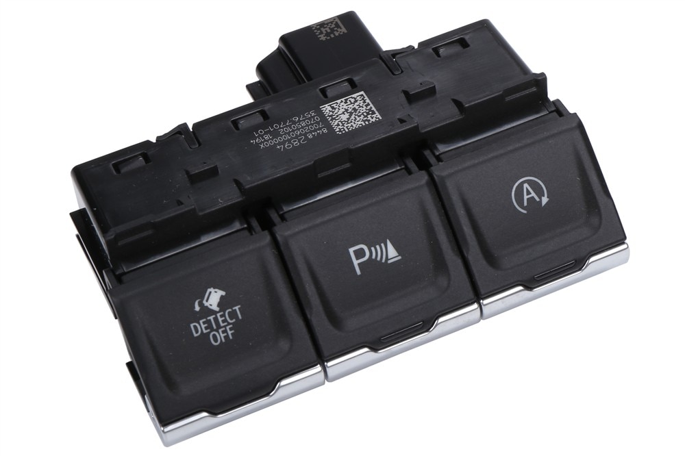 GM Genuine Parts Black Driver Side Instrument Panel Center Accessory Switch