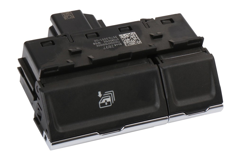 GM Genuine Parts Black Passenger Side Instrument Panel Center Accessory Switch