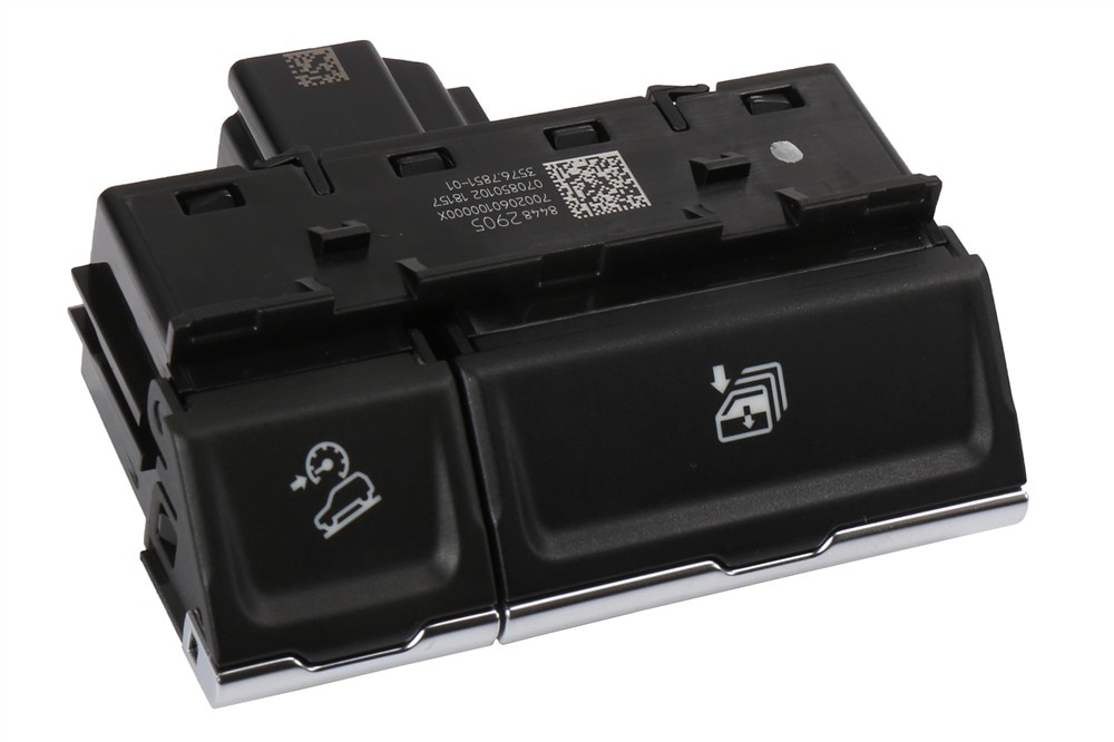 GM Genuine Parts Black Passenger Side Instrument Panel Center Accessory Switch