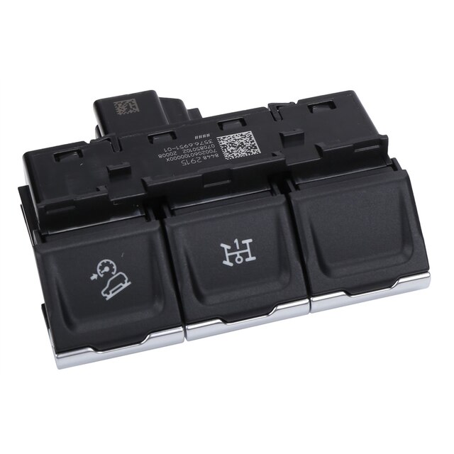 GM Genuine Parts Black Passenger Side Instrument Panel Center Accessory Switch