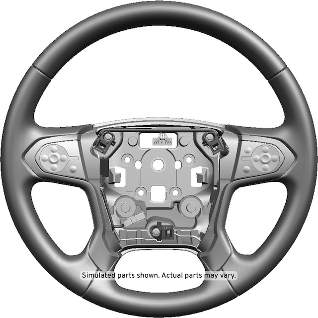 GM Genuine Parts Black Steering Wheel