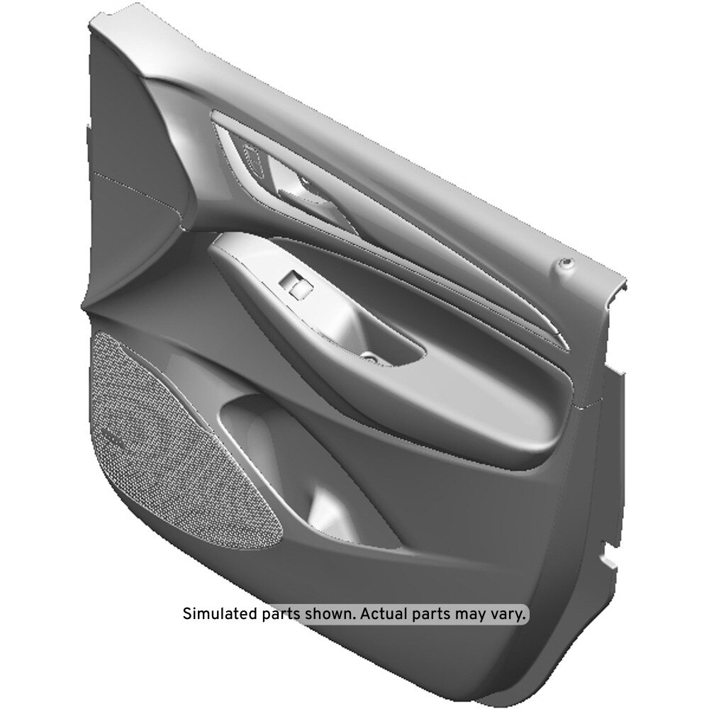 GM Genuine Parts Brandy Front Passenger Side Door Trim