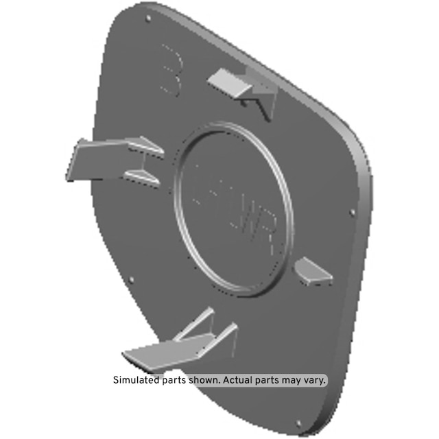 GM Genuine Parts Gray Driver Side Center Pillar Upper Trim Panel Bolt Cap