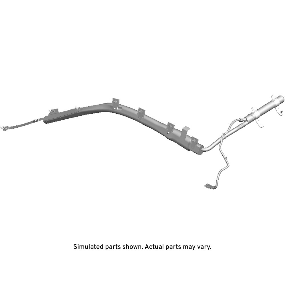 GM Genuine Parts Driver Side Front Row Roof Rail Airbag