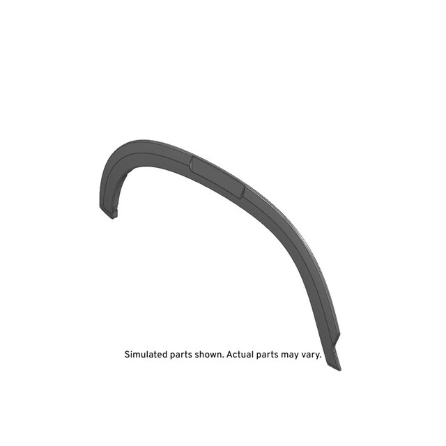 GM Genuine Parts Black Front Driver Side Wheel Opening Molding ...
