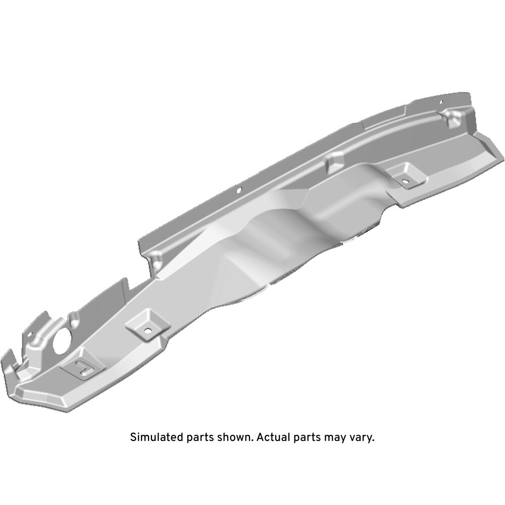 GM Genuine Parts Black Dash Panel Outer Upper Insulator