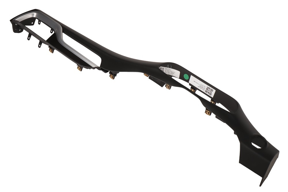 GM Genuine Parts Black Passenger Side Instrument Panel Trim Pad