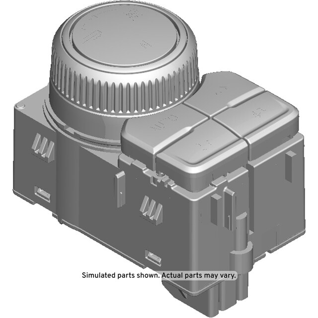 GM Genuine Parts Jet Black Ride Control Switch