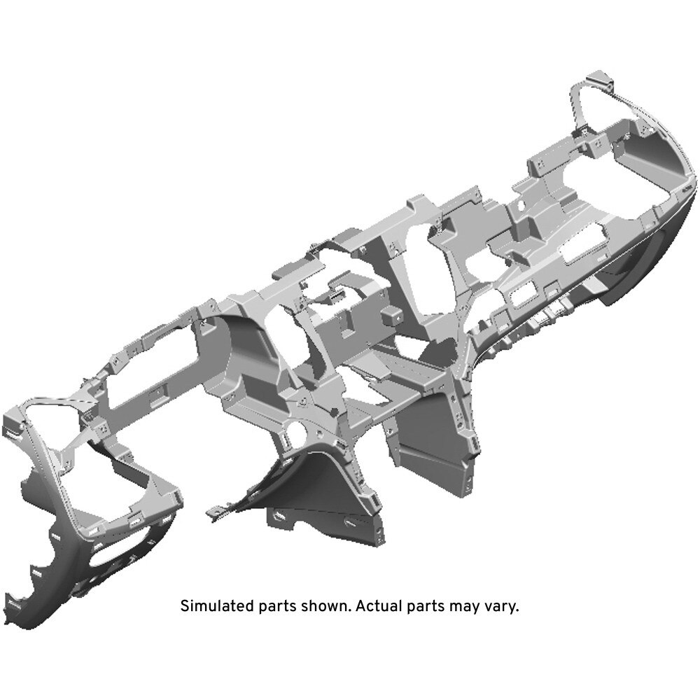 GM Genuine Parts Black Instrument Panel