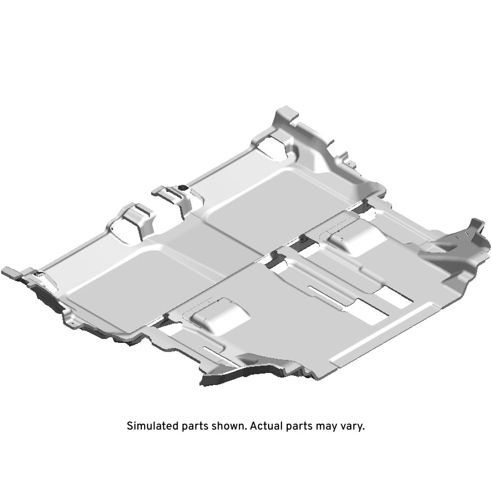 GM Genuine Parts Jet Black Floor Panel Carpet