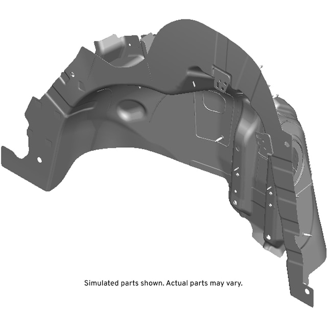 GM Genuine Parts Rear Driver Side Wheelhouse Inner Panel