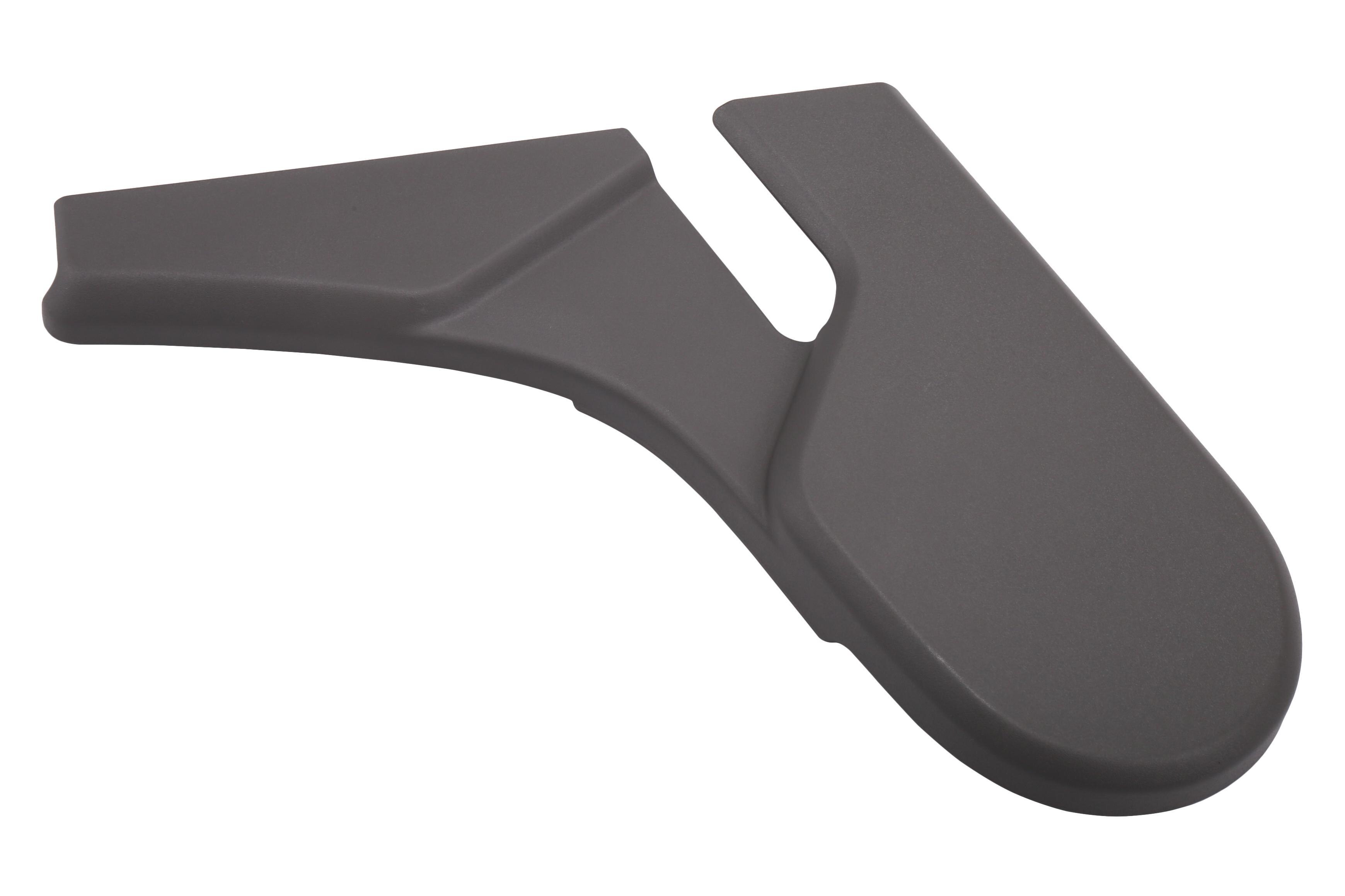 GM Genuine Parts Titanium Rear Driver Side Seat Inner Hinge Finish Cover