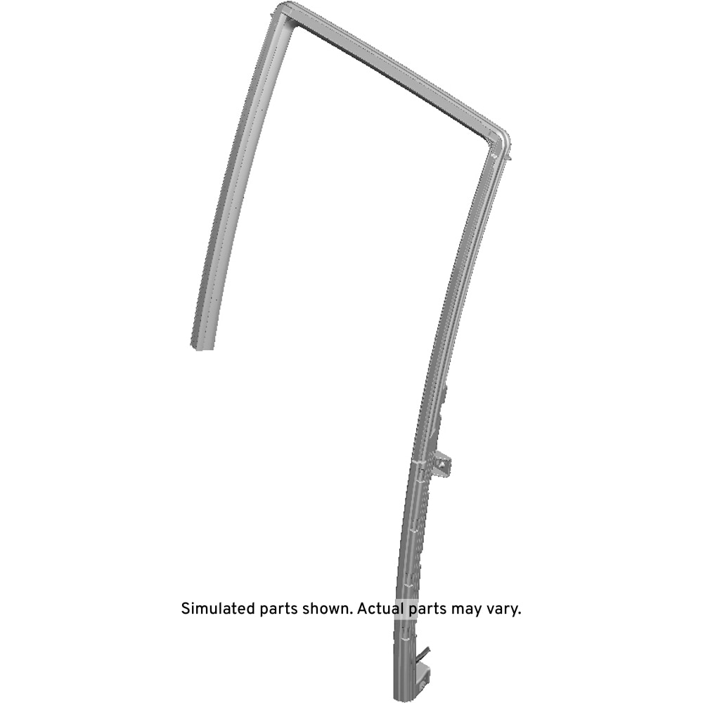 GM Genuine Parts Rear Driver Side Door Window Weatherstrip