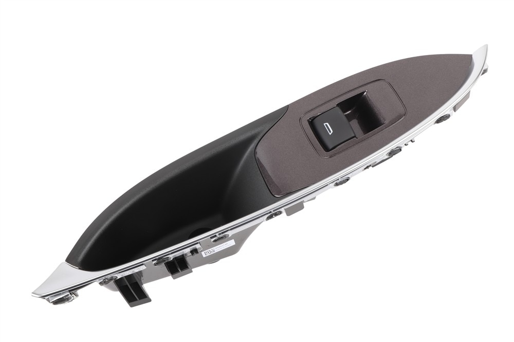 GM Genuine Parts French Roast Metallic Passenger Side Door Window Switch Panel