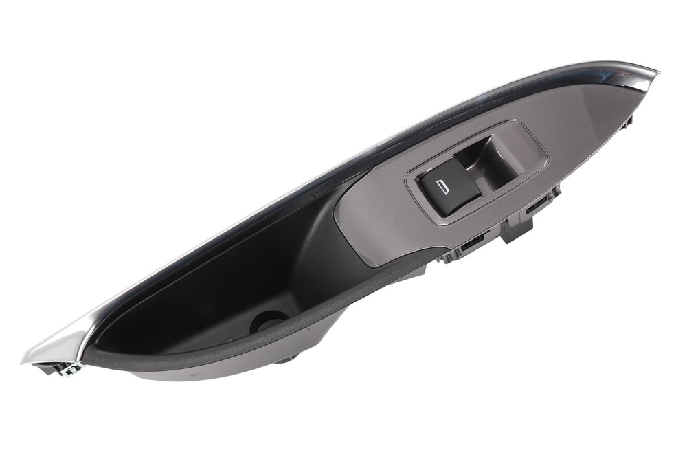 GM Genuine Parts Liquid Palladium Dark Metallic Driver Side Door Window Switch Panel