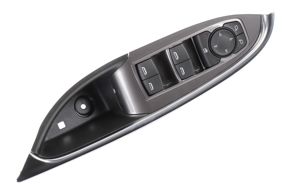 GM Genuine Parts Liquid Palladium Dark Metallic Front Driver Side Door Accessory Switch Mount Plate